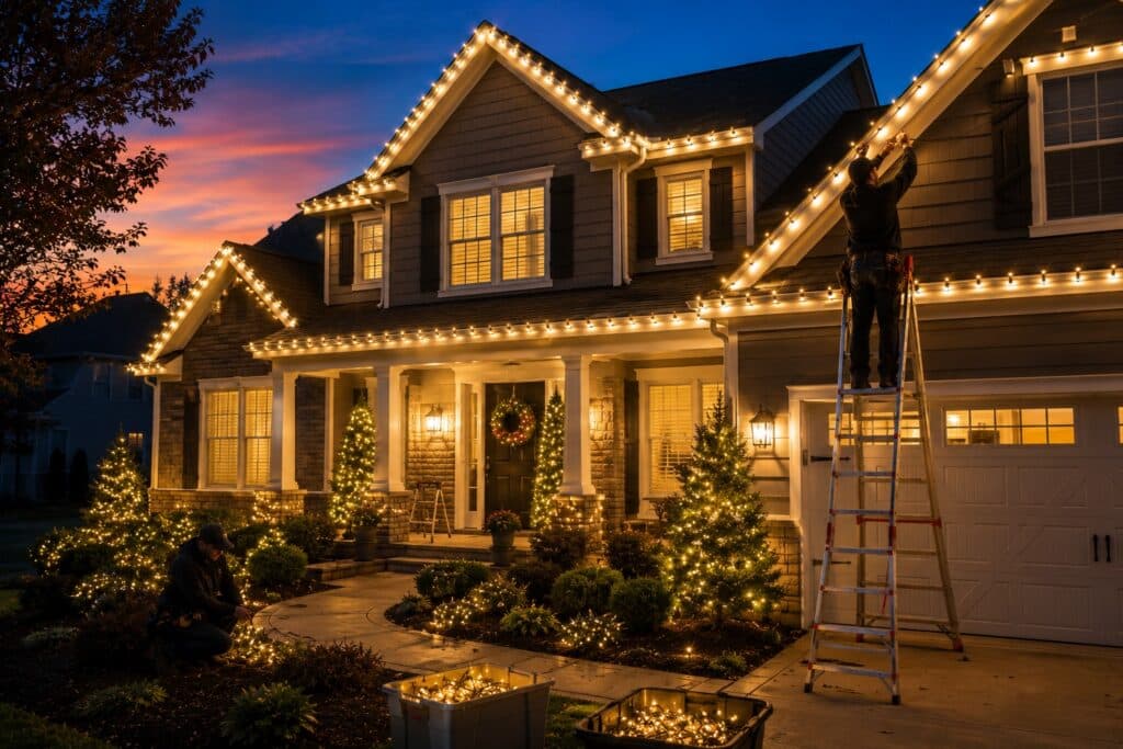 When to Book Christmas Light Installation in South Jersey